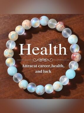 JD Gems jewelry health protection Beaded Bracelet natural stone 6/8/10mm
